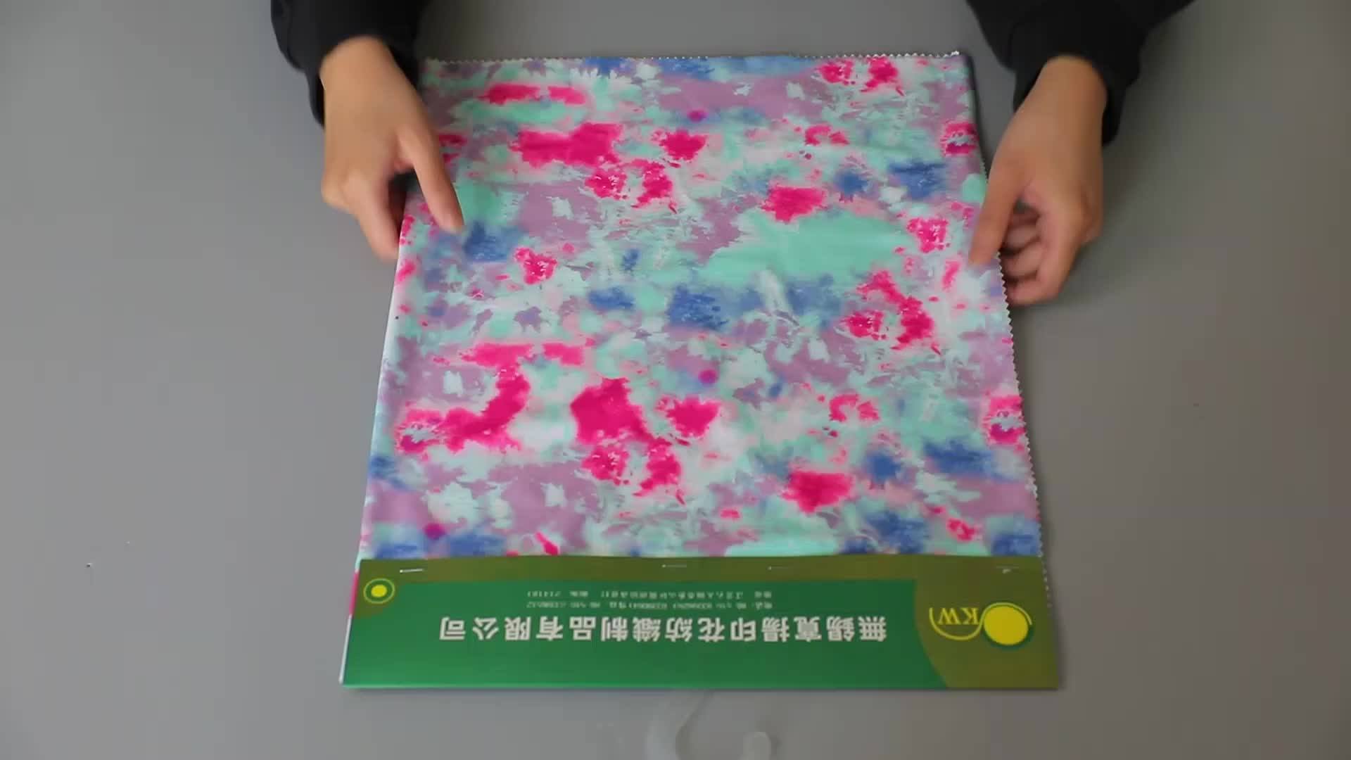 Dry Fit Chlorine Resistant Recycled Plastic Printed Pbt Polyester