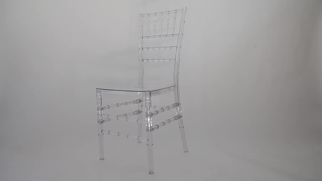 Wholesale Cheap Plastic Clear Wedding Chairs For Events Banquet Dining