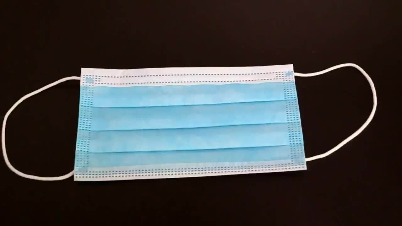 Surgical Face Mask Medical 3 Layers Ffp2 Nonwovenm Antibacterial Mask 3