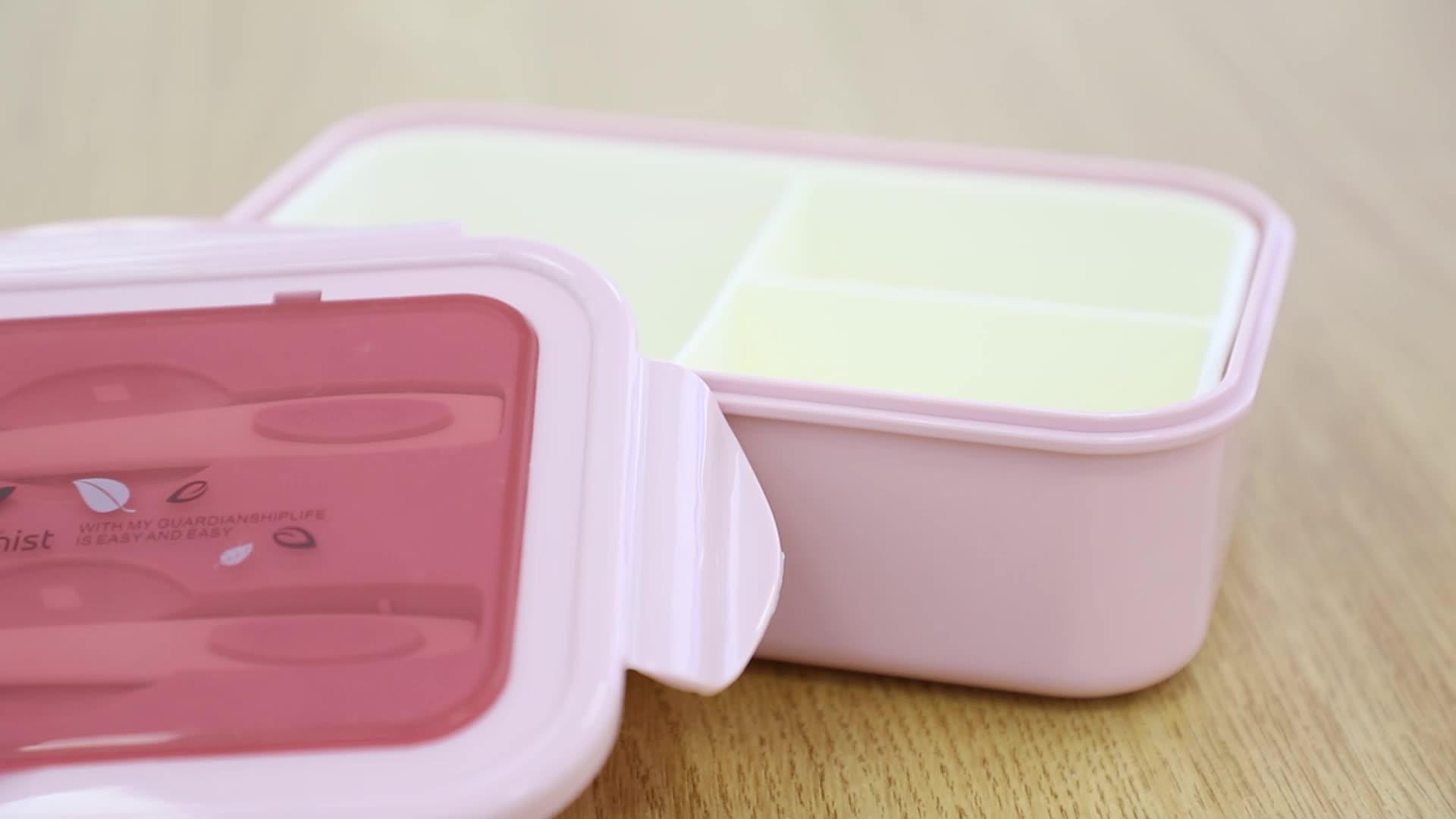 New Design High Grade Safe School Lunch Box Plastic Microwave Lunch Box