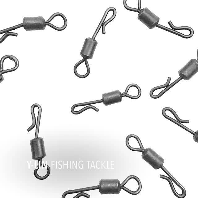 Carp Fishing Quick Change Swivels of Hair Rigs Barrel Connector