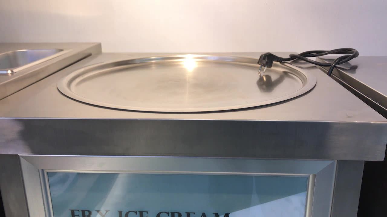 Gqpf1r6c Fried Ice Cream Roll Machine Turkey Maquina De Rollo De