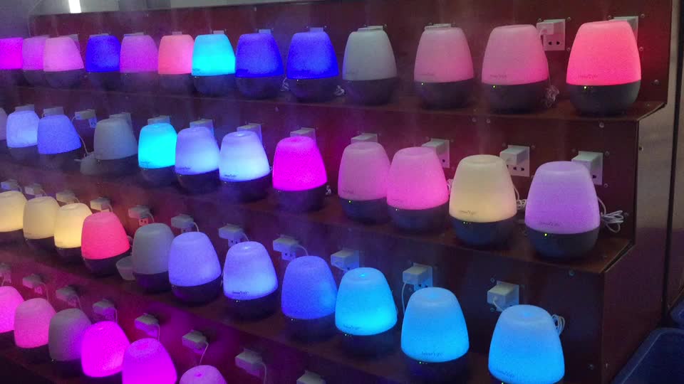 B2b Marketplace Wood Grain Ultrasonic Electric Essential Oil Diffuser