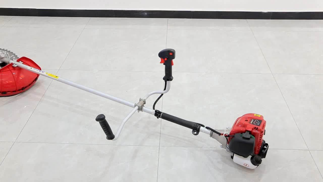 4 Stroke Gasoline Gx35 Grass Trimmer With Metal Blade And Nylon Head