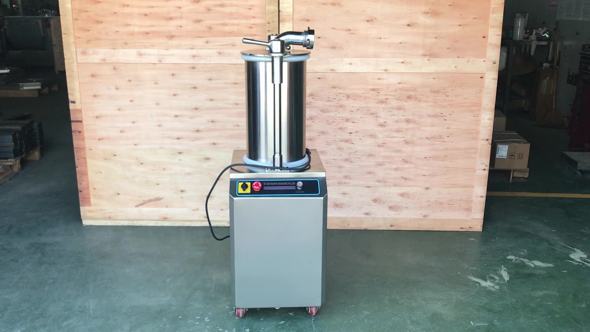 Commercial Used 300kg/h Sausage Filling Machine Sf150 Hydraulic Sausage