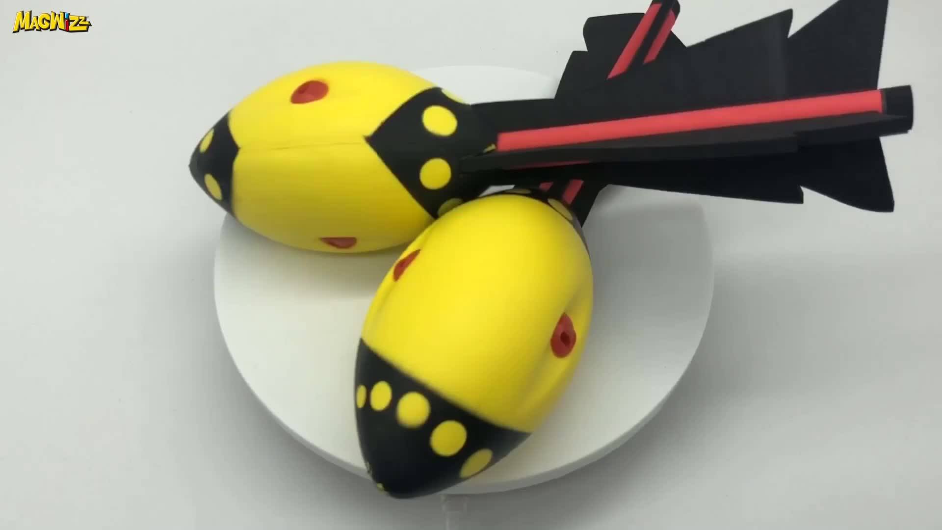Yellow Soft Foam Rocket Dart Toy Pu Dart Anti Stress Ball With Whistle Buy Rocket Dart Toy,Pu