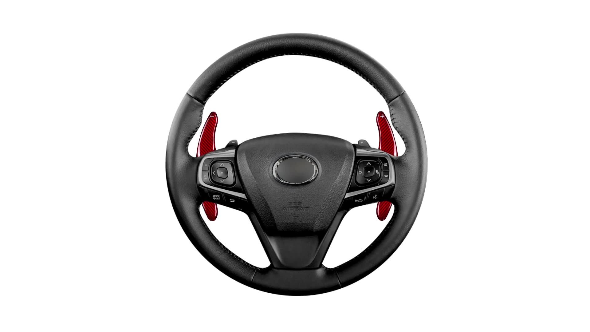 Tcarbon Carbon Fiber Paddles Shifter Fortoyota Ritz Steering Wheel
