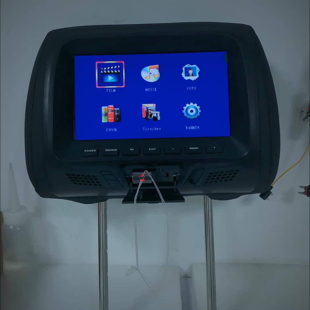 Cheap Price 7 Inch Automobile Mp5 Lcd Usb Sd Fm Pillow Type Leather Car