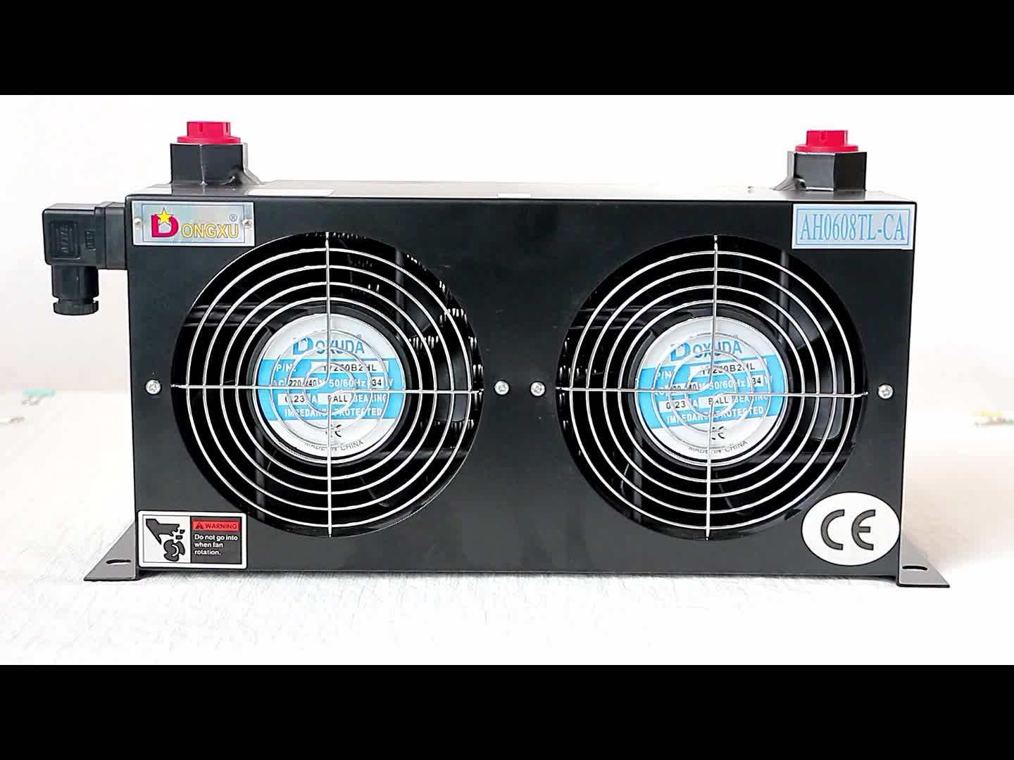 Industrial 12v/24v Heat Exchanger Air Compressor Small Oil Cooler With