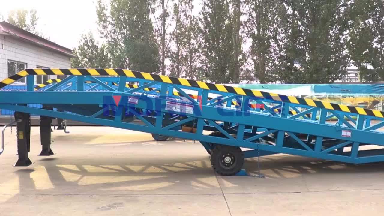 10t Mobile Container Forklift Loading Yard Ramps For Sale Buy