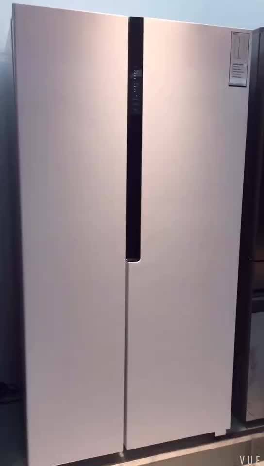 520l No Frost American Silver Doubletemperature Multi Glass Door