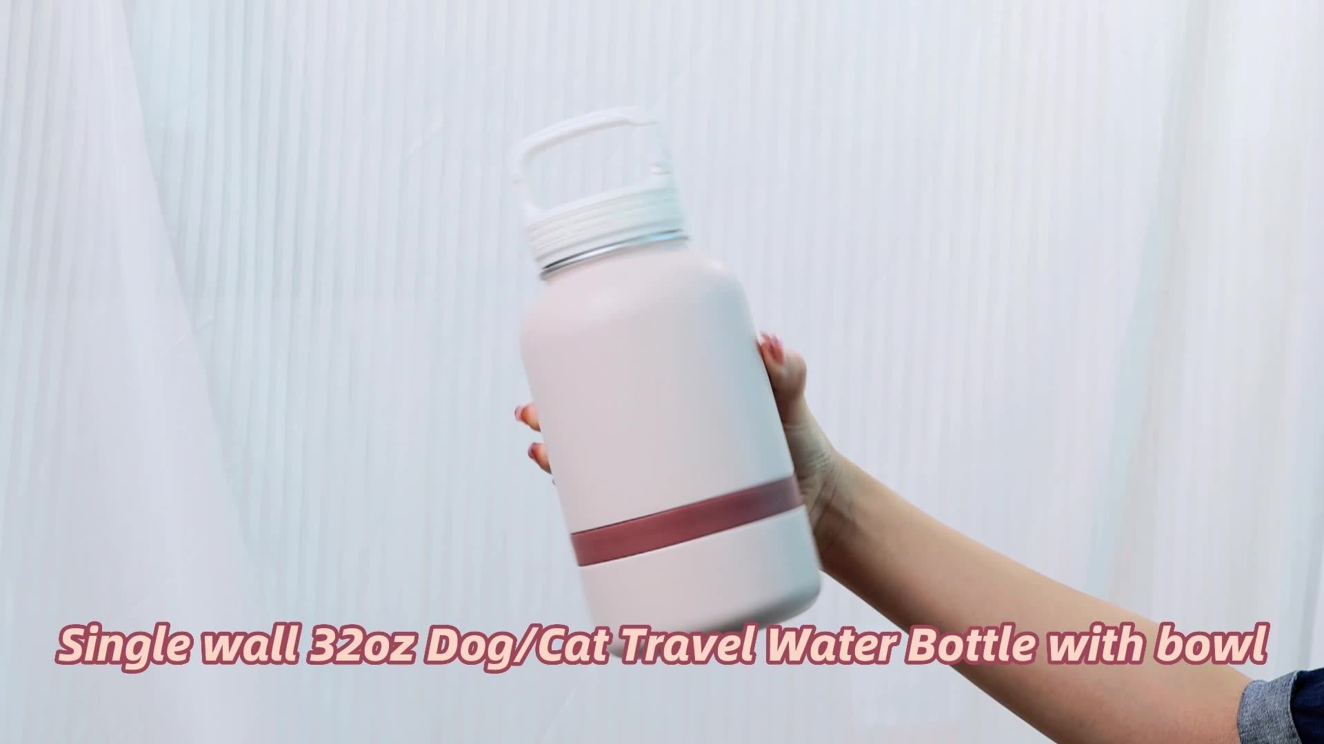 Everich Design Outdoor Travel Pet Feeder Stainless Steel Insulated 3 In