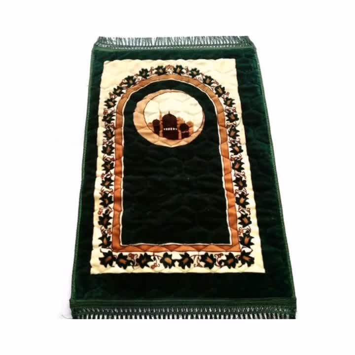 Thick And Soft Mosque Islamic Antislip Muslim Quilting Prayer Rug Buy