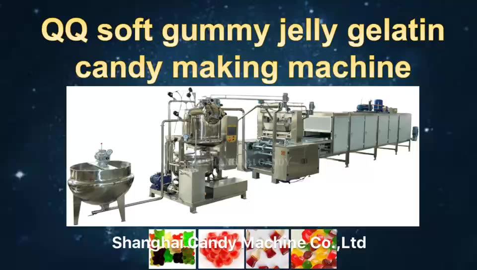 Gelatin Gummy Making Machine/jelly Candy Production Line Shanghai