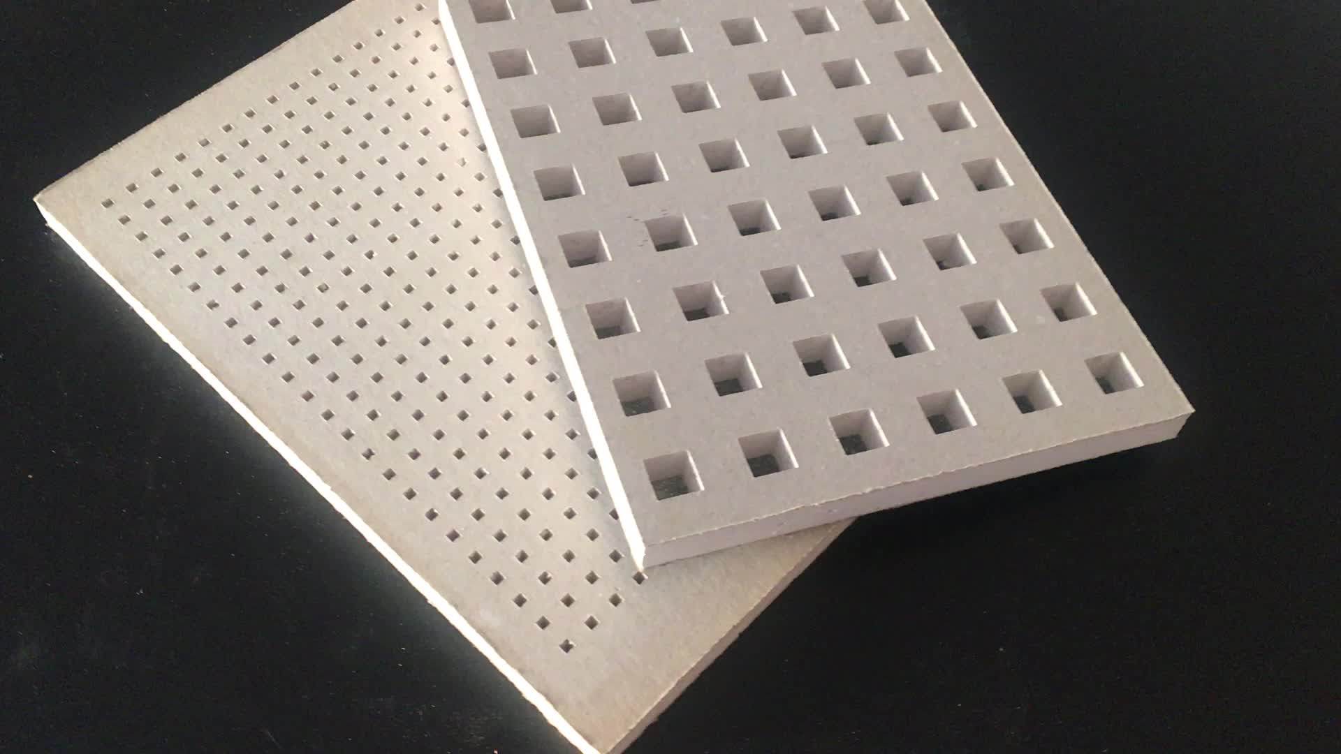 Sound Absorbing Perforated Gypsum Board For Korea Market Buy Acoustic
