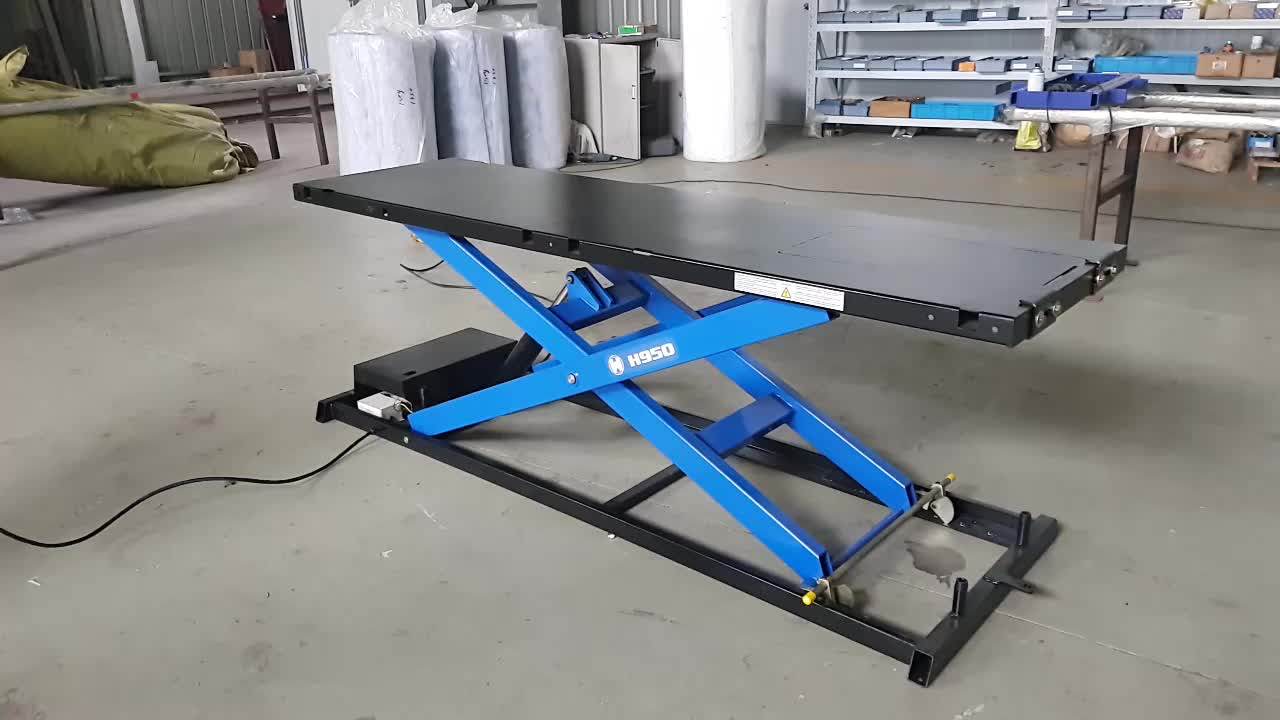 China Custom Scooter Lift Electric Scissor Lift Motorcycle Lift