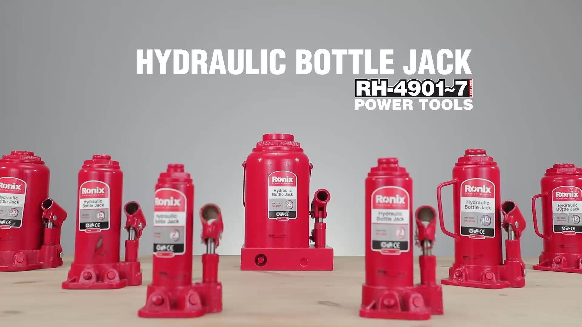 Ronix 15 Ton Portable Hydraulic Bottle Jack Electric Car Lift Jack Rh