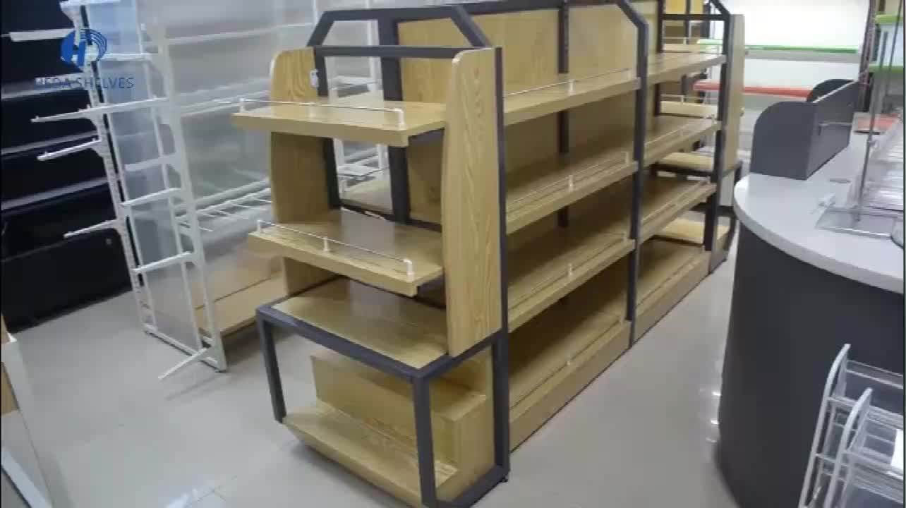 Customized Supermarket Shelves Wood Medicine Display Shelf,Display