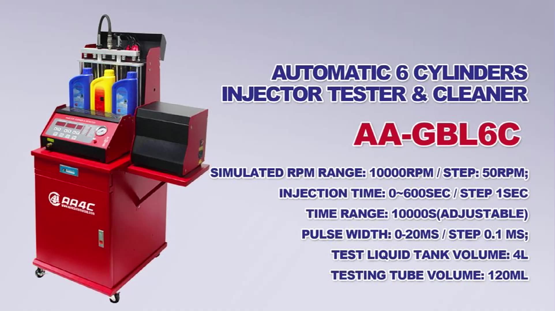 Aa4c Fuel Injector Cleaner And Analyzer Aagbl6c Buy Fuel Injector