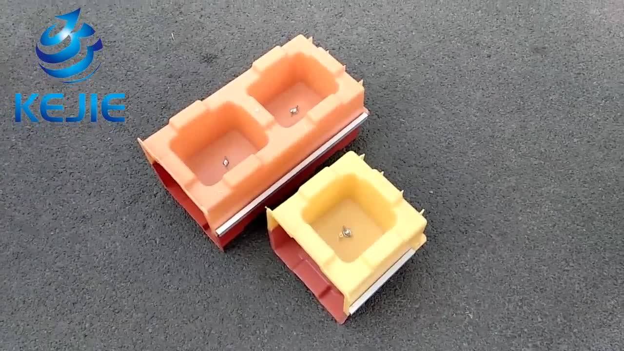 Plastic Mould Interlocking Molds Concrete Hollow Blocks Interlocking