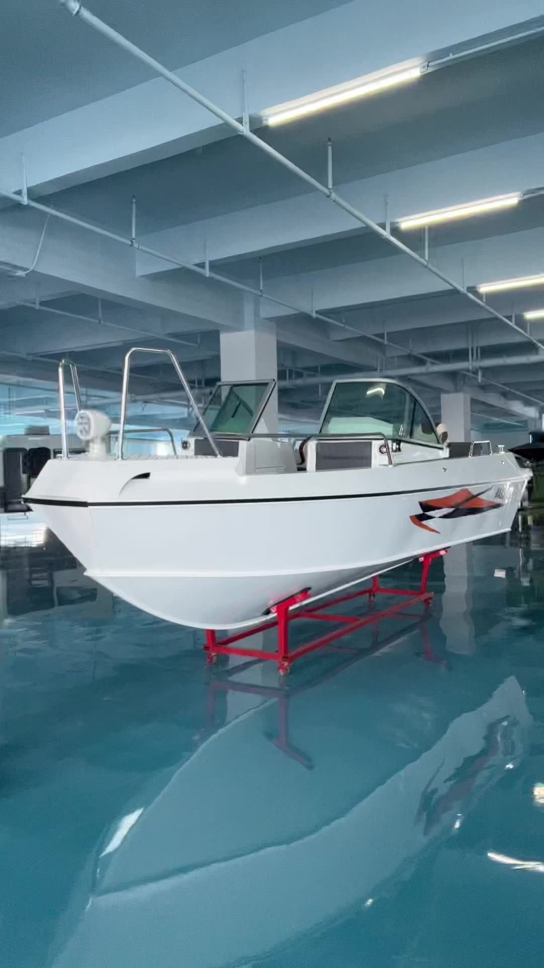 Hard Top Aluminum Luxury Double Hull Catamaran Centre Console Fishing