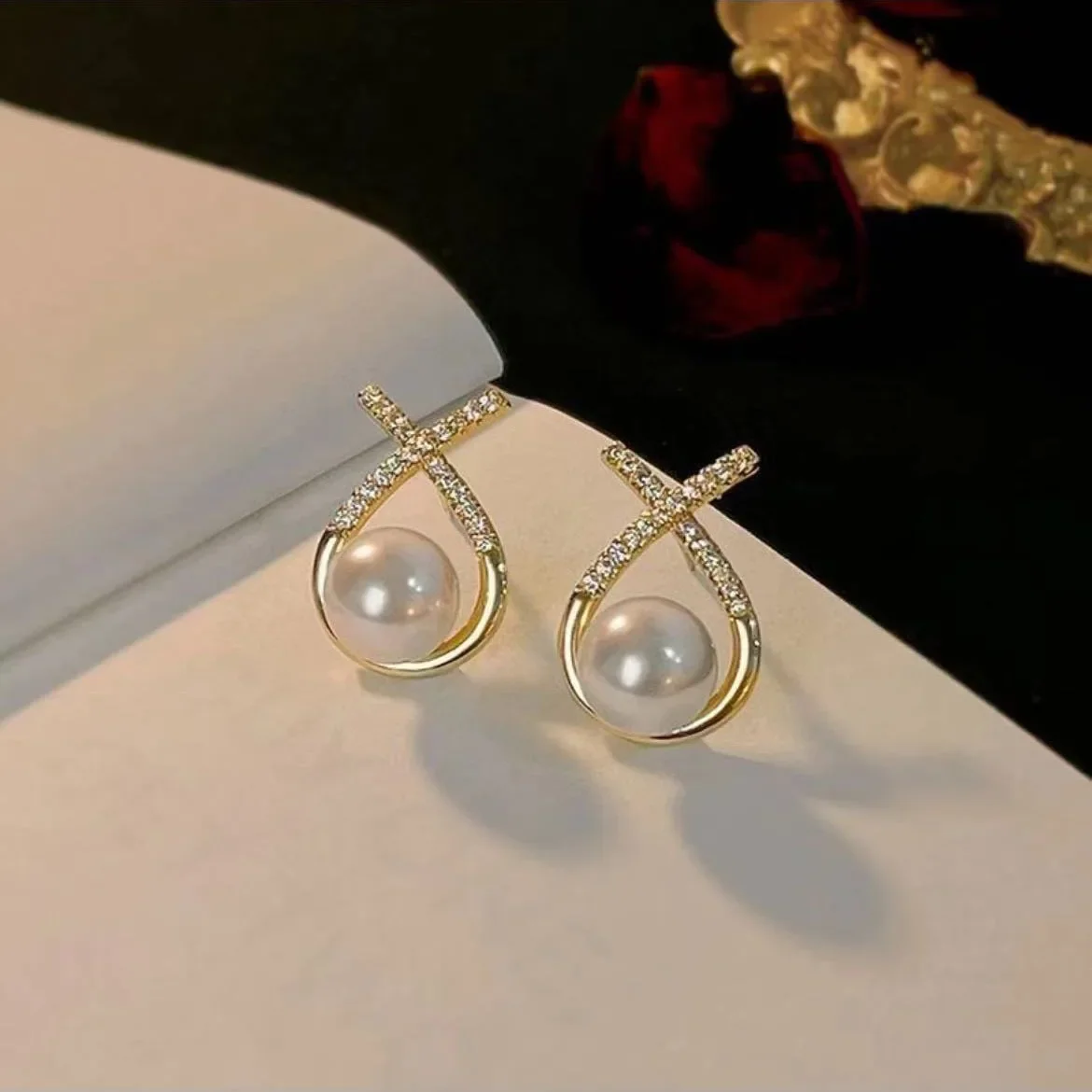 Серебряная игла из жемчица, летние изящные серьги, серебро 925 образец, стиль высокого качества, лакшери стиль, интернет‑слав, французский стиль