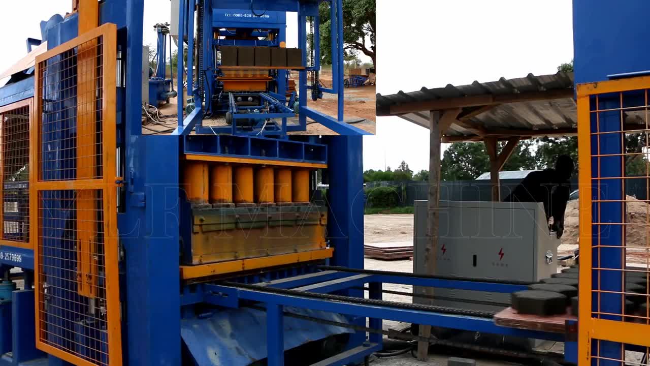 Hydraform Hollow Concrete Brick Making Machine In South Africa Ylf1310