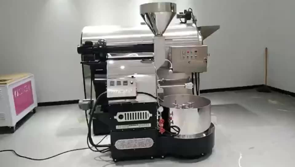 Irish Buhler Goat Coffee Roaster Automatic 10kg 12kg 15kg Coffee Cocoa