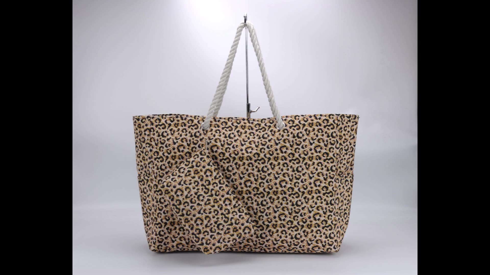 rubber beach tote