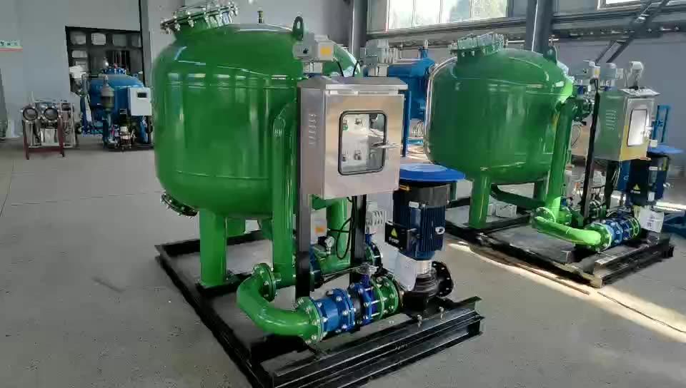 Remove Impurities And Organic Matter From Water Pressure High Flow Sand