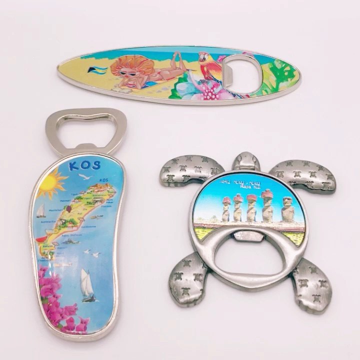 Greek Island Of Kos Souvenir Bottle Opener Epoxy Bottle Opener Beer