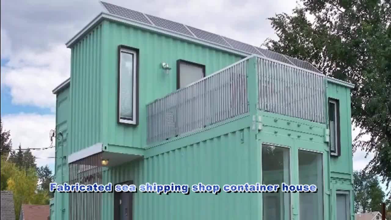 Greece Ready Made Container House Prefab Modular Movable Shipping