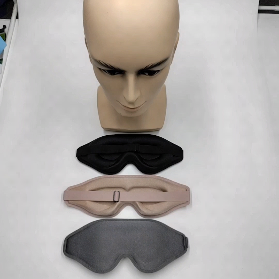 3d Pink Sleepwear Weighted Eye Mask Sleep Blackout Eye Sleeping