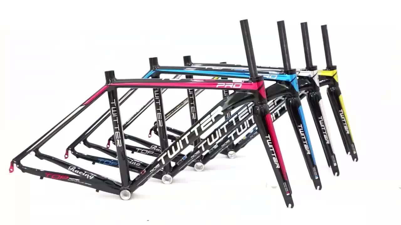TWITTER Bike Factory Wholesale Price AL 7005 Road Bike Frame