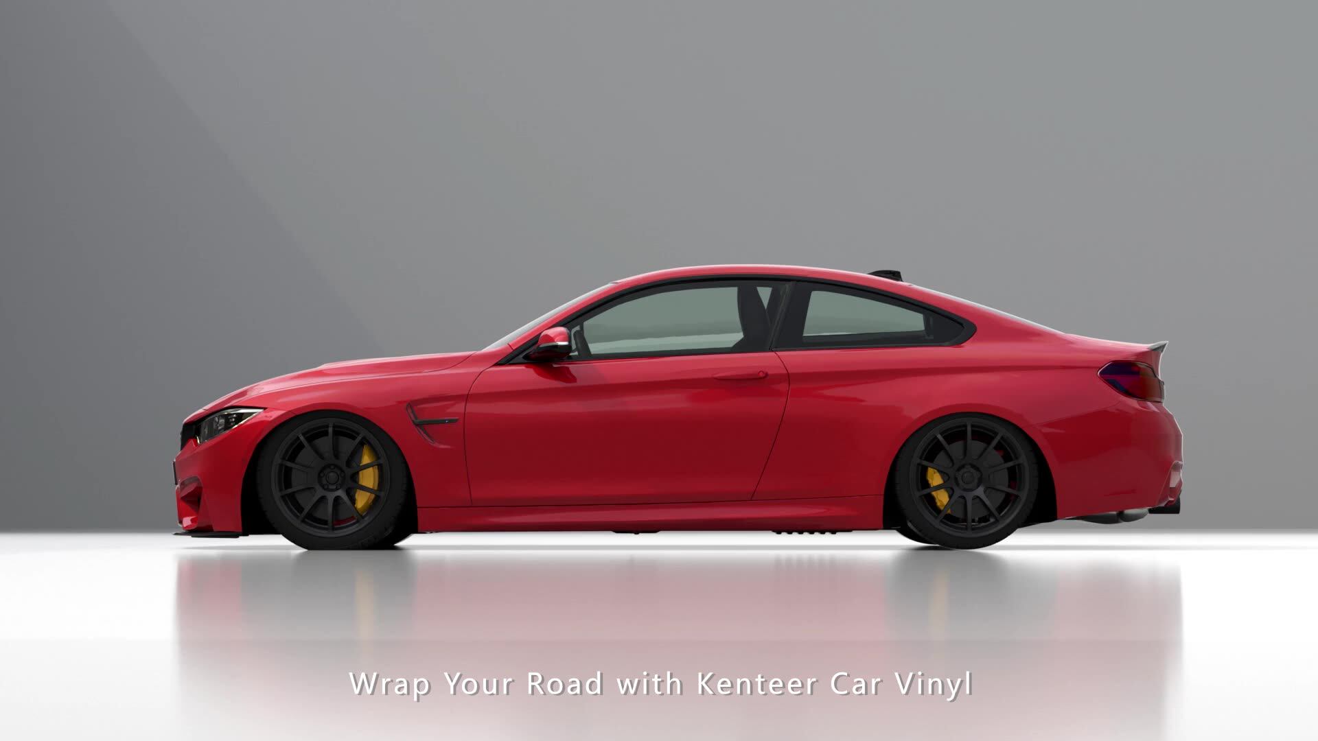 Custom Vinal Vehicle Car Wrap Vinyl Roll Gloss Color Change Film Black