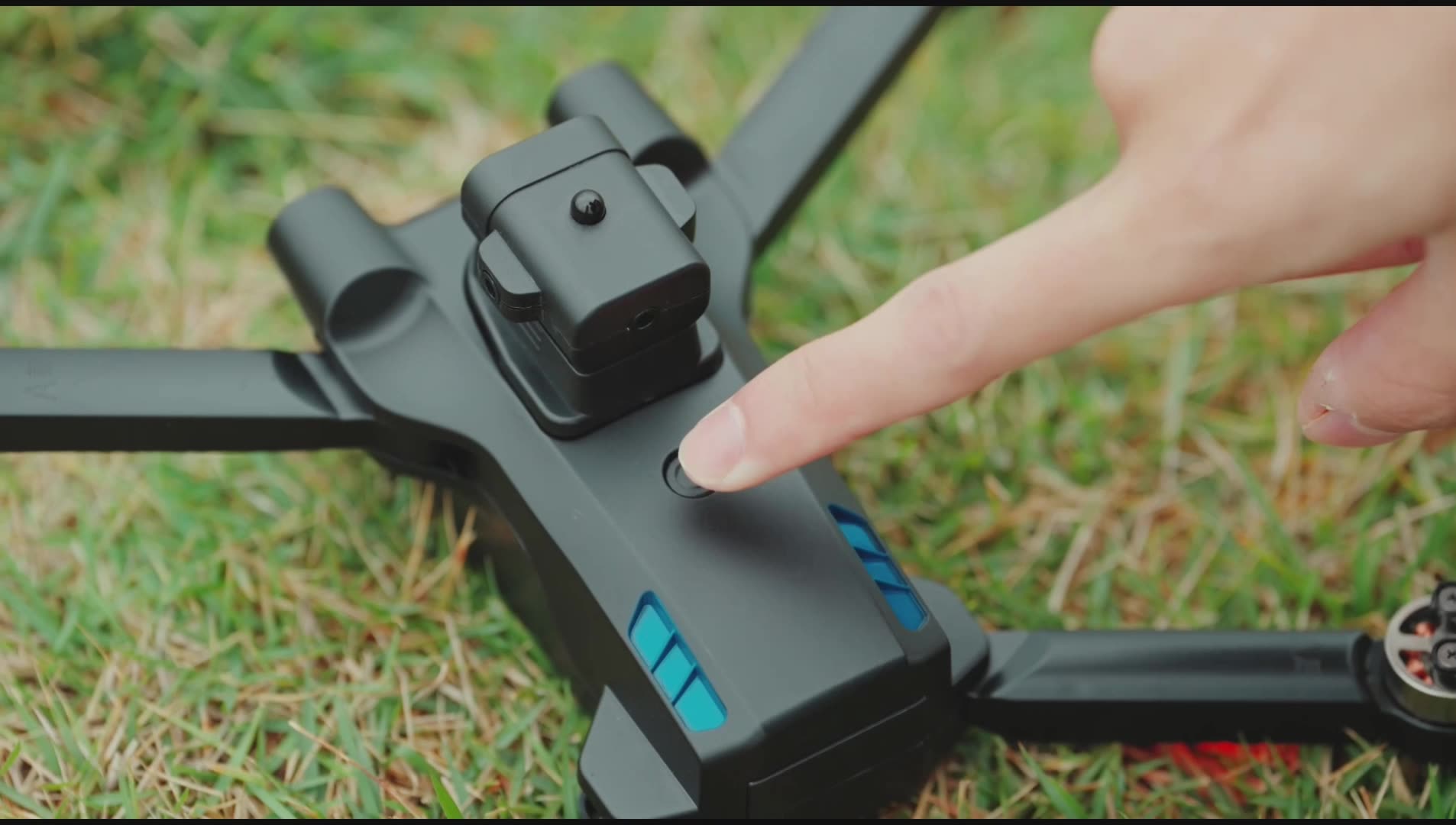 S136 Folding Brushless Motor Gps Drone 30*27*7.5cm Dual Camera Optical