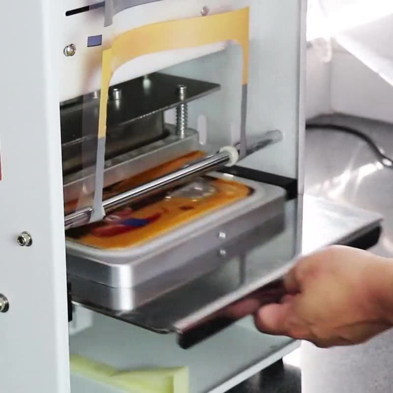 Fast Food Box Sealing Machine Lunch Box Sealing Machine Buy Disposable Food Box Sealing
