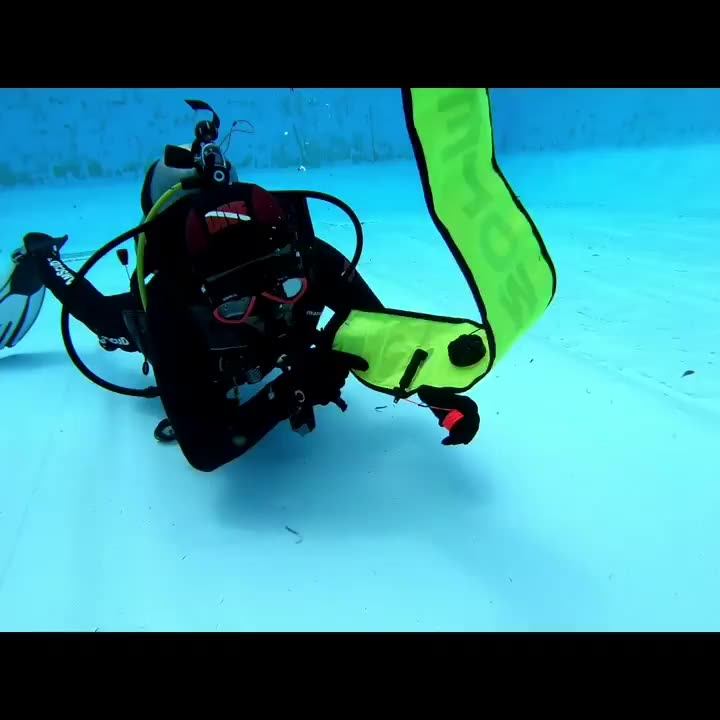 Oem Logo Diving Equipment Open Bottom Diving Sausage Tube,Surface