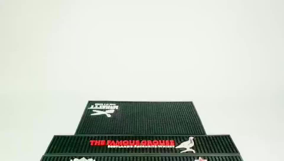 Wholesale Cheap Custom Brand Logo Soft Pvc Barmat Rubber Beer Antislip