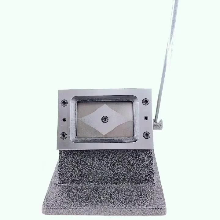 86x54mm Id Business Card Name Cutter Die Cutting Machine Pvc Plastic