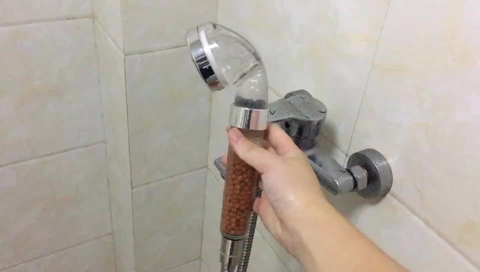Sanipro 3 Modes Water Saving Ionic Filter Handheld Shower Head With Ion