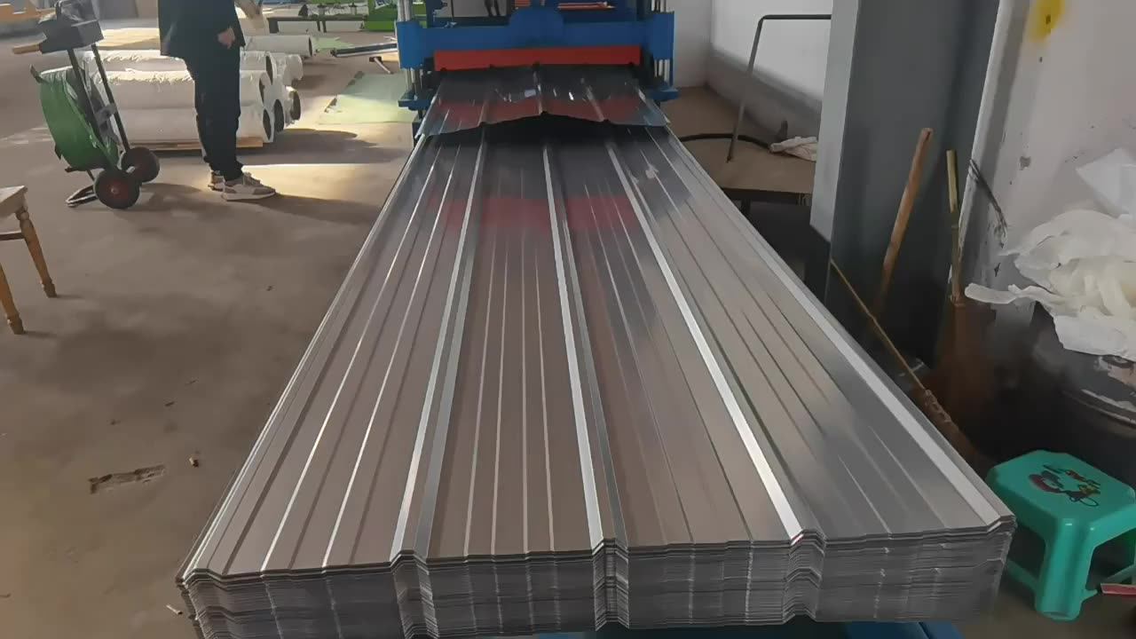 28 Gauge Galvalume Prepainted Galvanized Steel Iron Roofing Sheet Gi