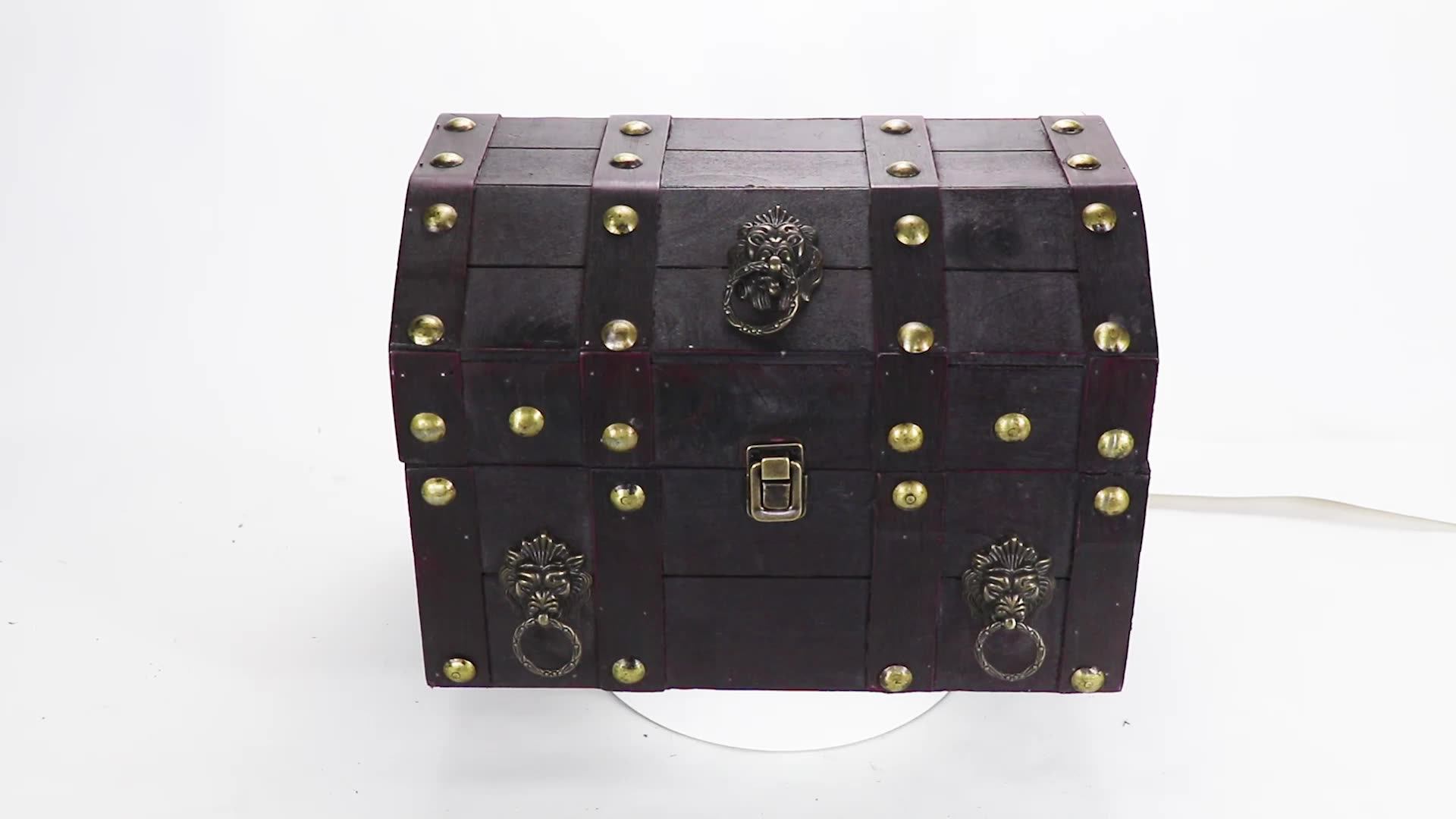 Wholesale Old Wooden Pirate Treasure Chest Box Buy Treasure Chest