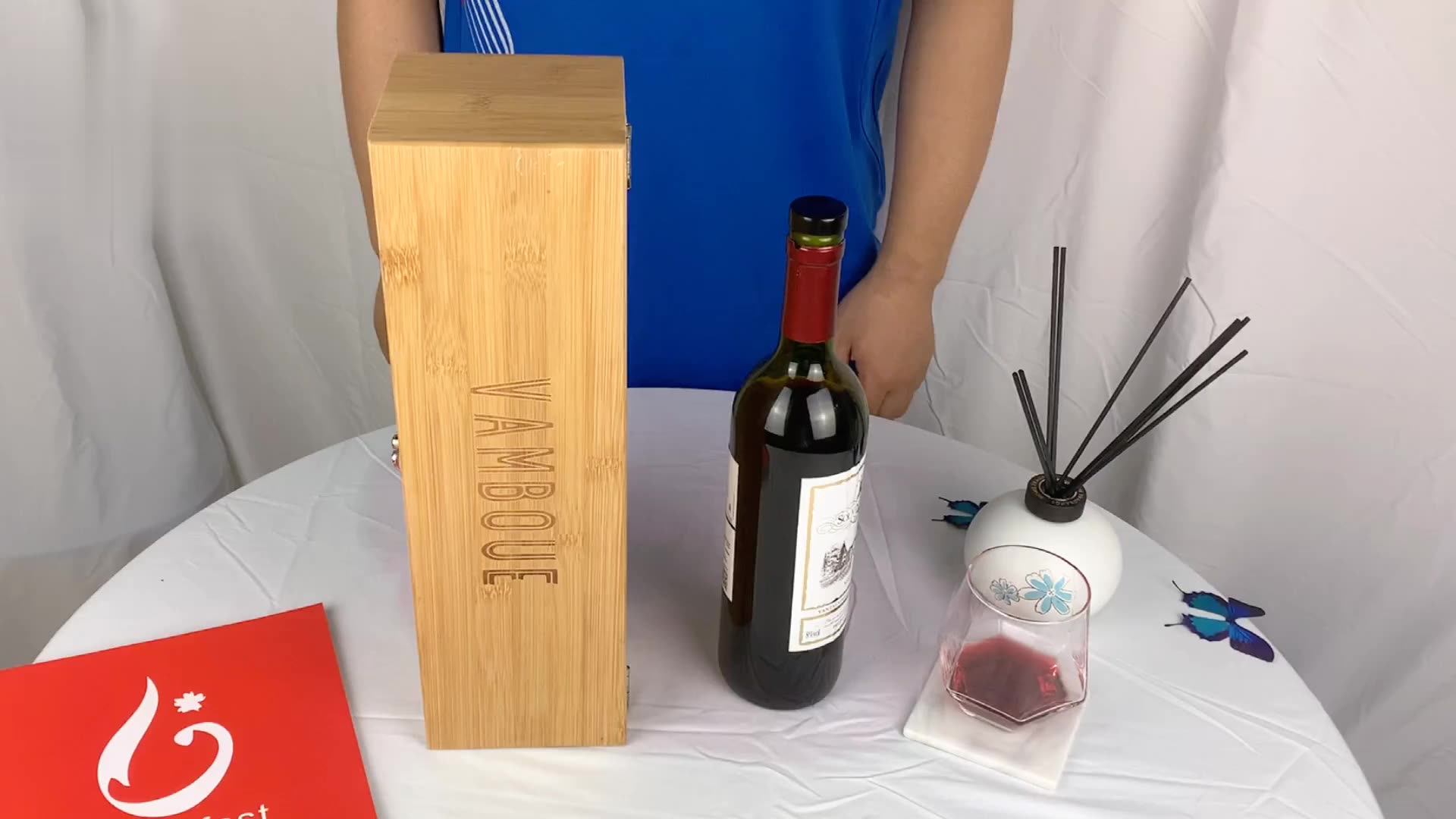 Caja De Madera Para Vino Cajas De Vinos Personalizadas Caja De Madera De  Bambú Para Vino Caja Madera Vino, image size:1920x1080