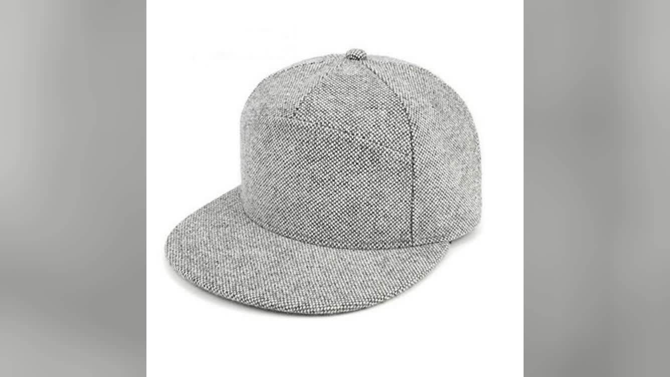 Custom Brand Logo 7 Panel Snapback Mens Plaid Hat Buy 7 Panel Hat