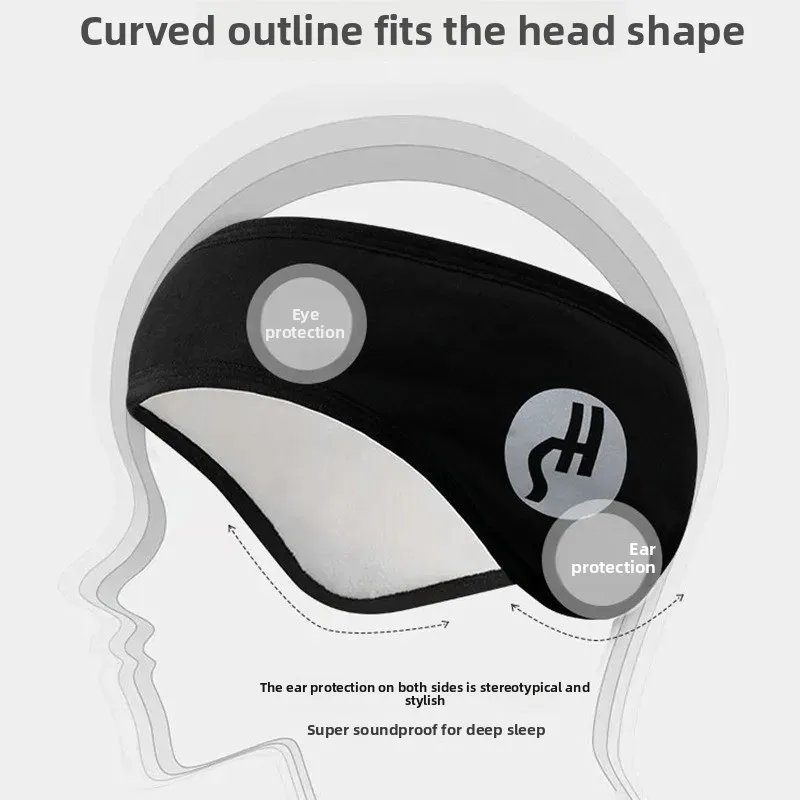 Sound-proof Earmuffs Men's and Women's Dormitory Noise-proof Silent Noise-reducing Student Earplugs Super Sound-proof Sleep Blocking Eye Mask Male