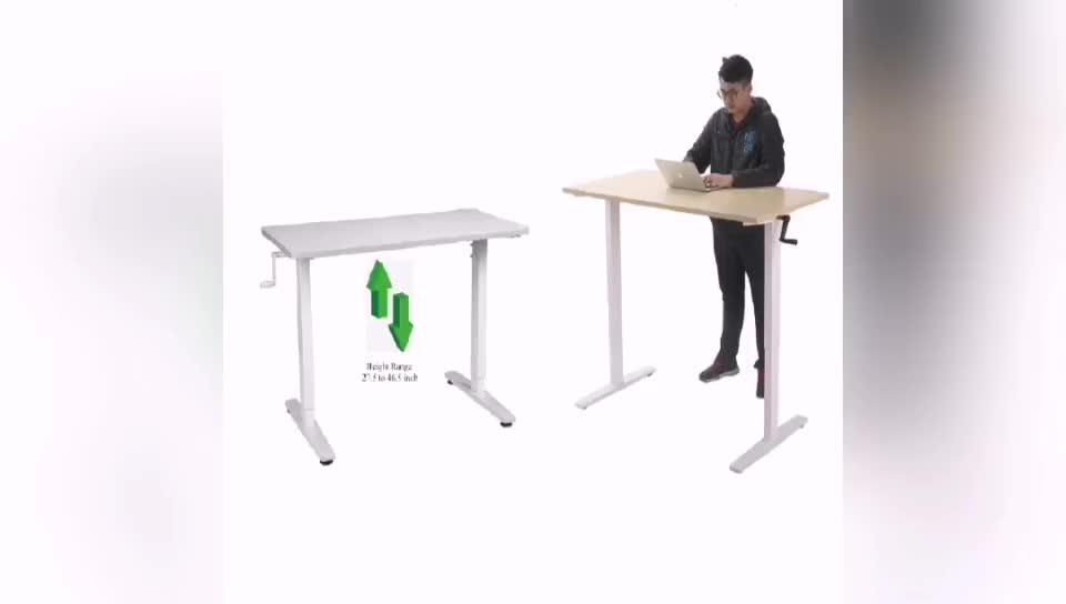 Ergor2stage Column Adjustable Height Hand Crank Table Lift Mechanism,Crank Table With Lift