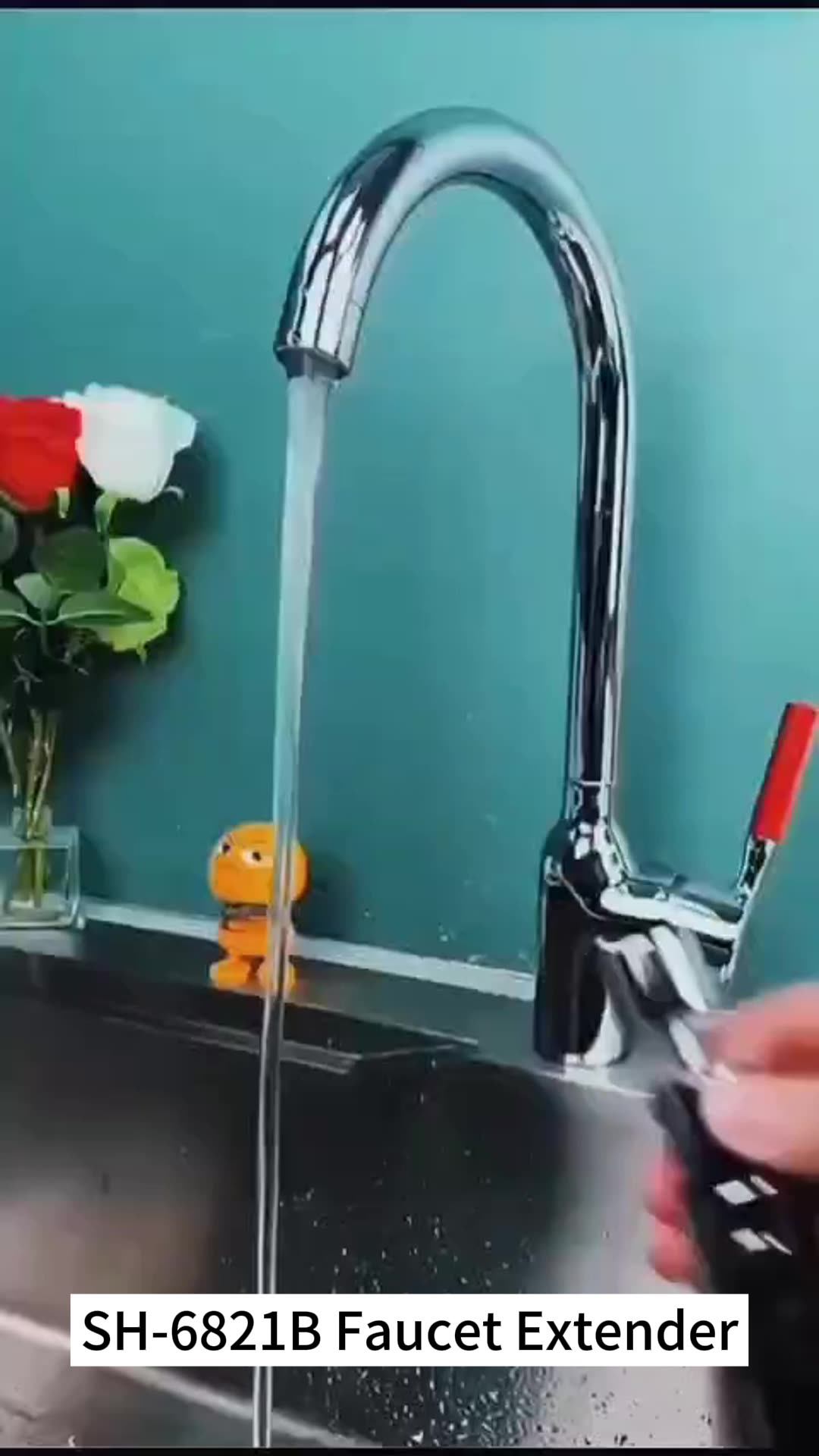 Kitchen Tap Spray Head 360 Degree Swivel Spout,Sink Tap Spray