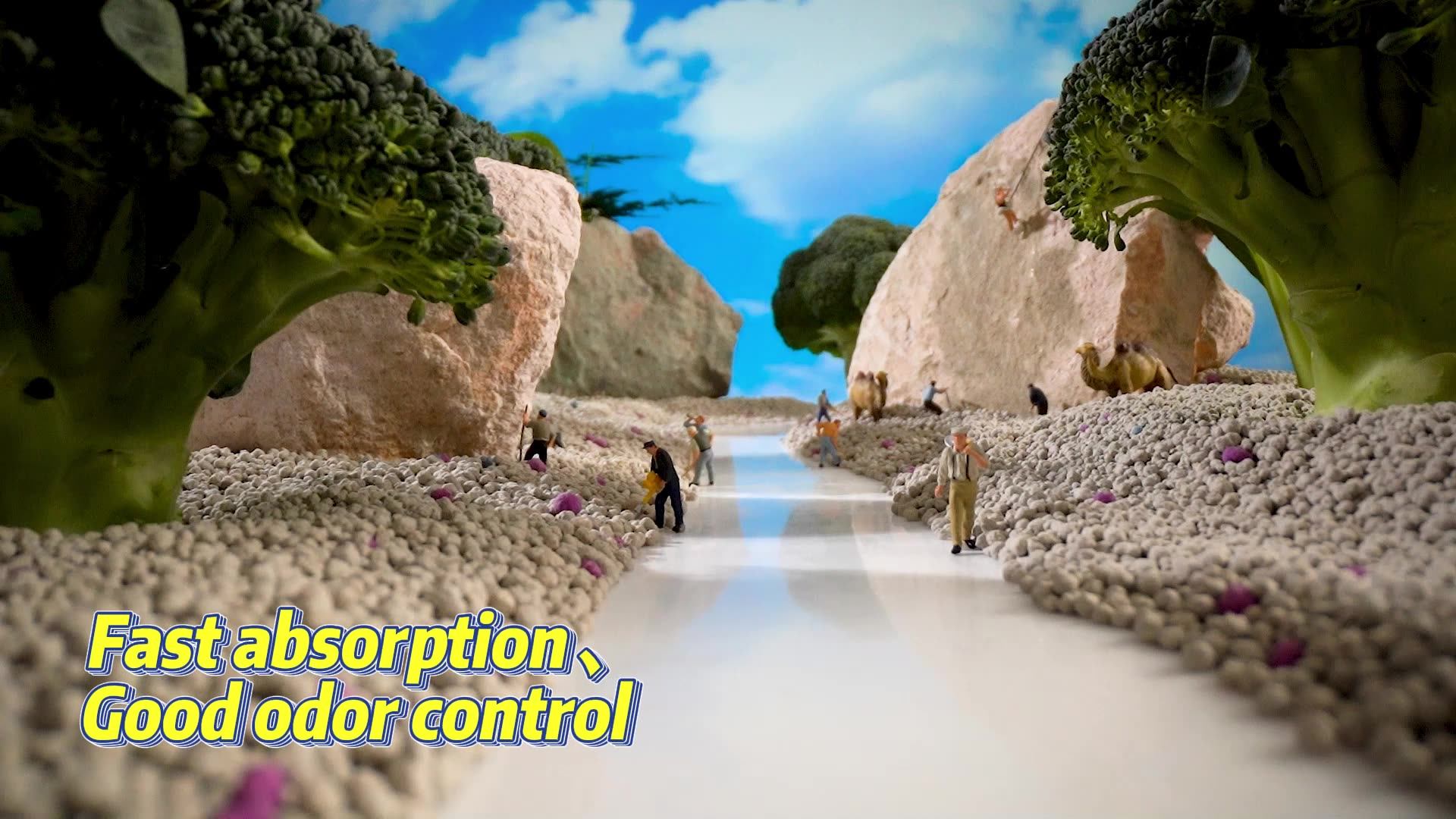 Hot Selling Cat Litter Bentonite Factory Oem / Odm Multi Fragrance Dust