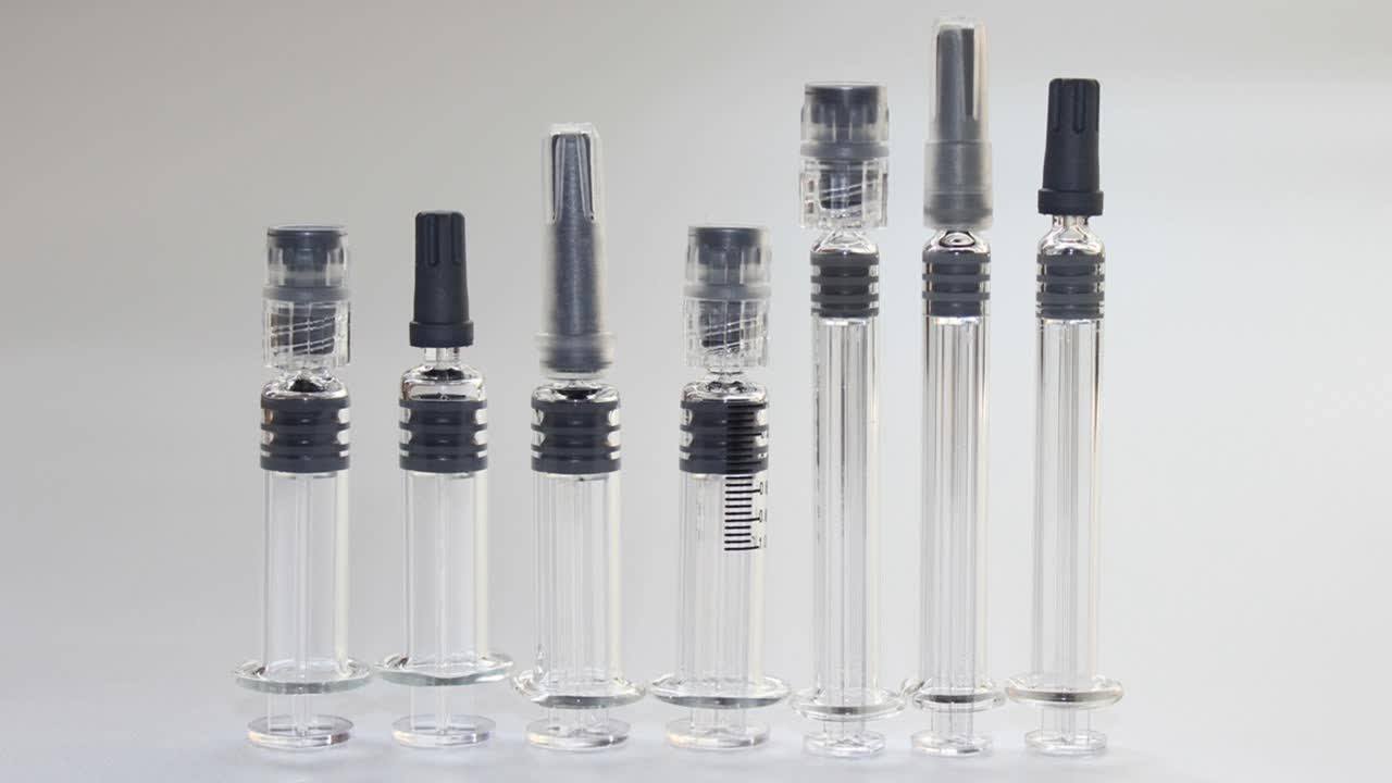 1ml Disposable Medical Prefilled Glass Cartridge Syringe Buy Pre
